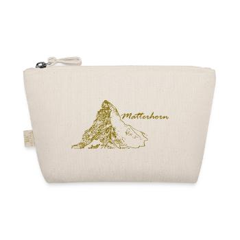Matterhorn Berg Schweiz Zermatt - Bio-Täschchen - Natur - Vorne
