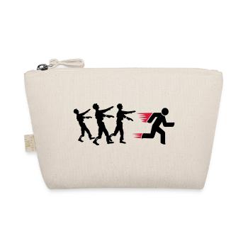 Run From Zombies - Organic Pouch - nature - Front