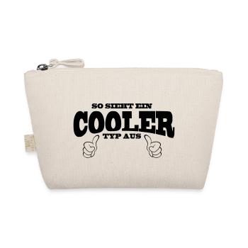Cooler Typ - Bio-Täschchen - Natur - Vorne