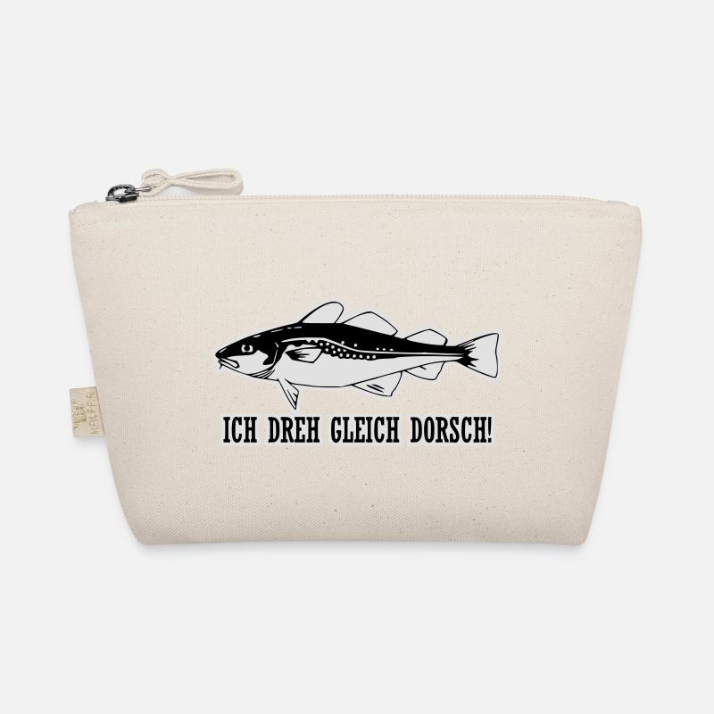 Ich dreh gleich Dorsch! - Bio-Täschchen - Natur