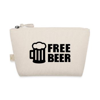 Free Beer - Bio-Täschchen - Natur - Vorne