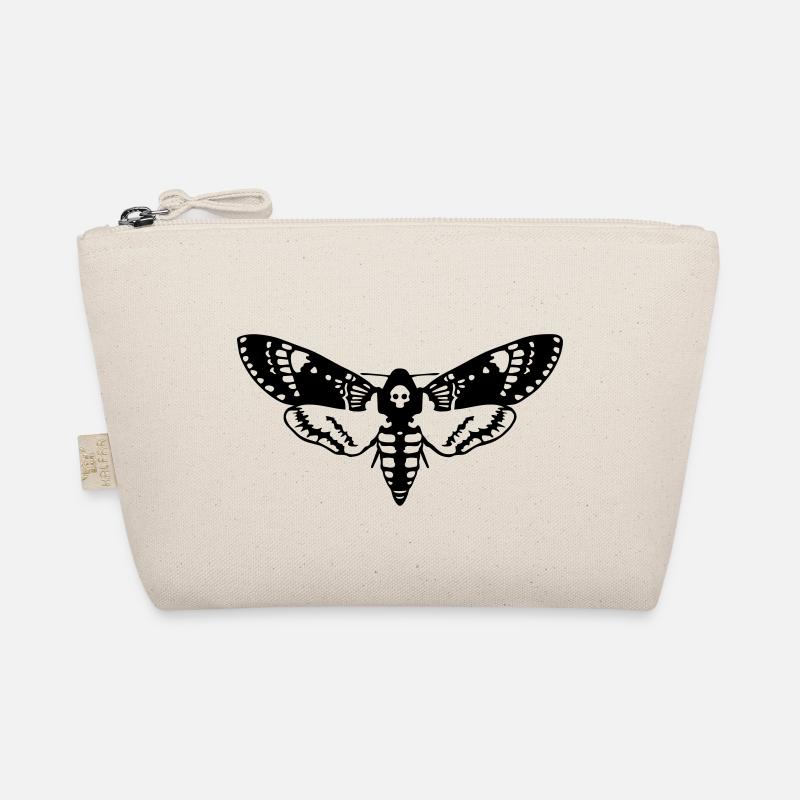 butterfly Acherontia atropos death's-head hawkmoth Organic Pouch