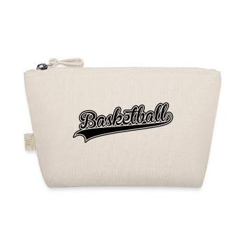 basketball lettering - Organic Pouch - nature - Front
