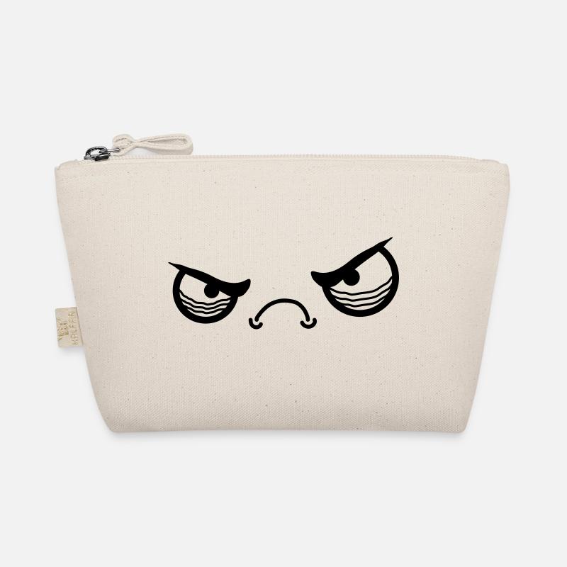 Angry Face - Trousse biologique - nature