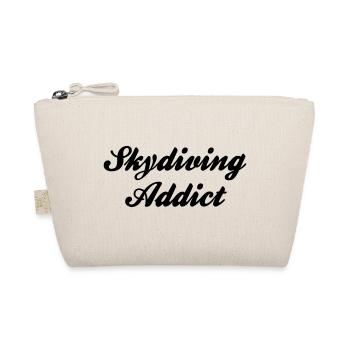 skydiving addict - Organic Pouch - nature - Front