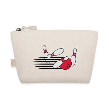 Fast Bowling Throw - Organic Pouch - nature - Front