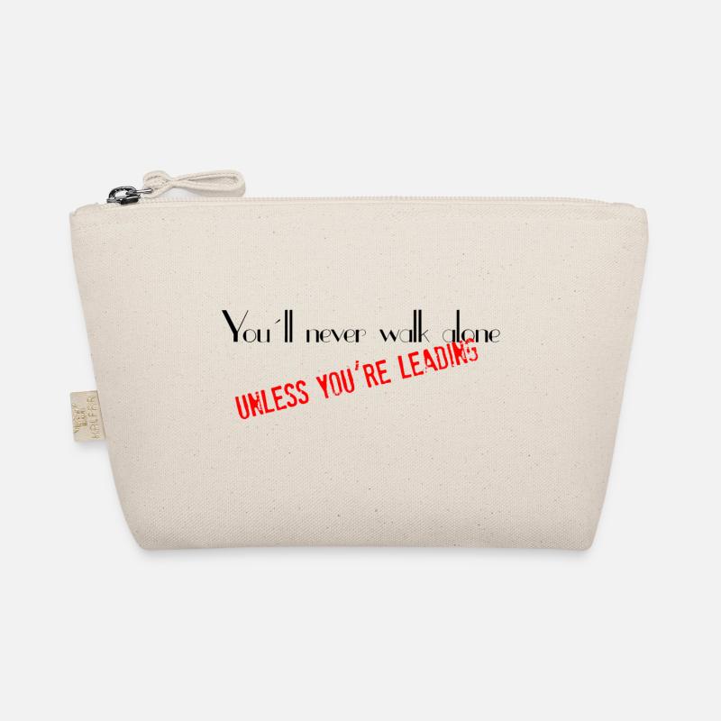 You never walk alone - Bio-Täschchen - Natur