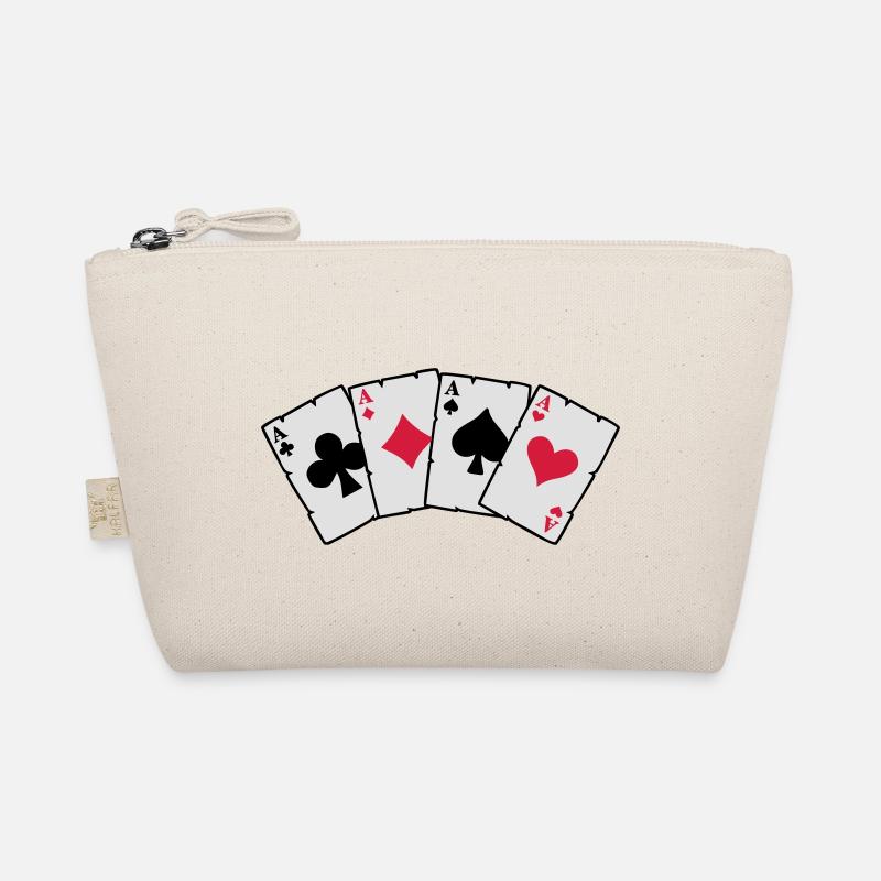 Poker Cards - Pokerkarten Bio-Täschchen