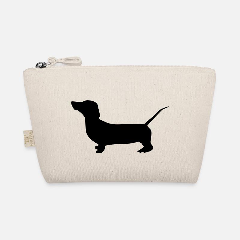 dog dackel - Bio-Täschchen - Natur