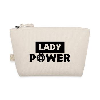 lady power - Organic Pouch - nature - Front