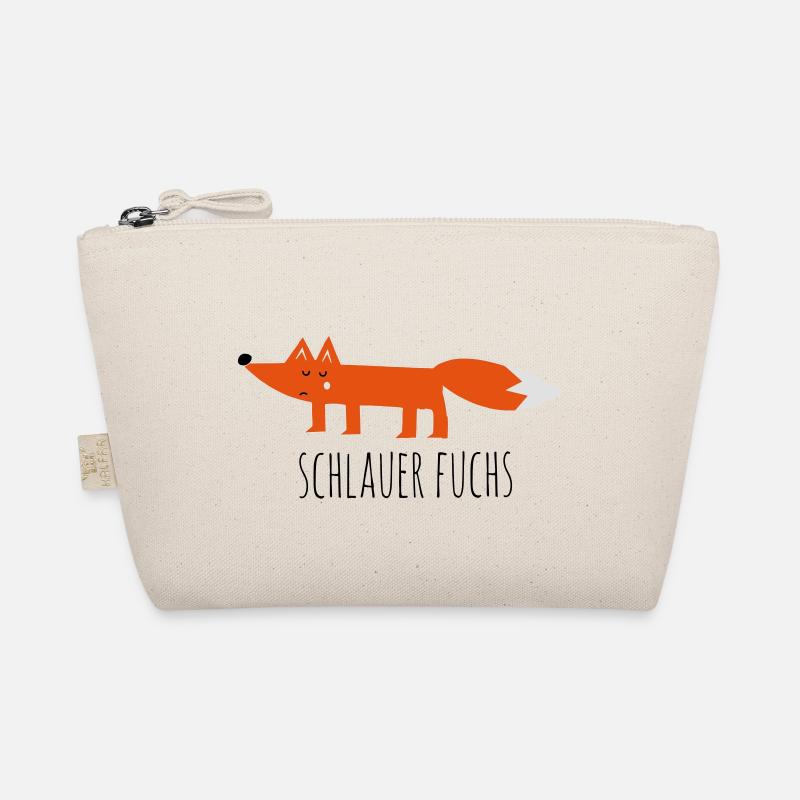 sly fox cunning fox comic funny sayings Organic Pouch
