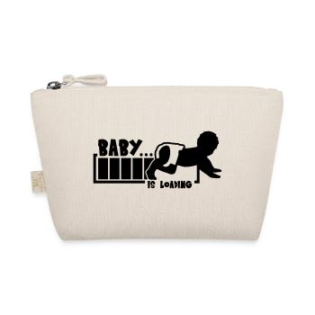 Baby Is Loading - Organic Pouch - nature - Front