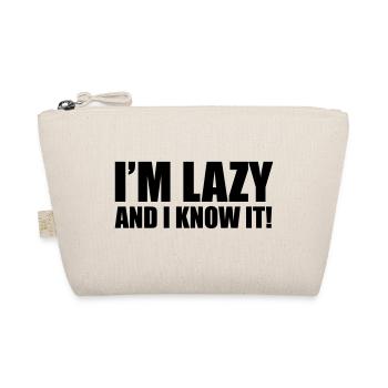 Lazy - Organic Pouch - nature - Front