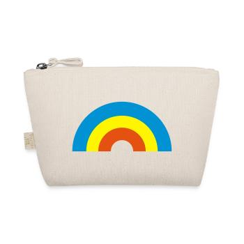 Regenbogen - Bio-Täschchen - Natur - Vorne