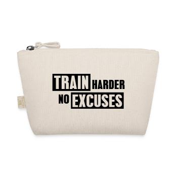 train_harder_no_excuses_f1 - Trousse biologique - nature - Devant