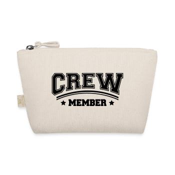 Cool Crew Member Logo Design - Bio-Täschchen - Natur - Vorne
