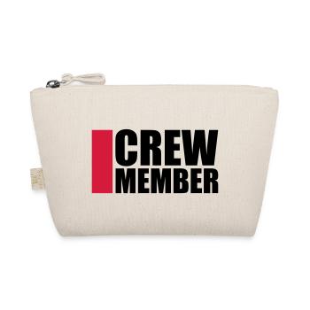 Cool Crew Member Logo-Design - Bio-Täschchen - Natur - Vorne