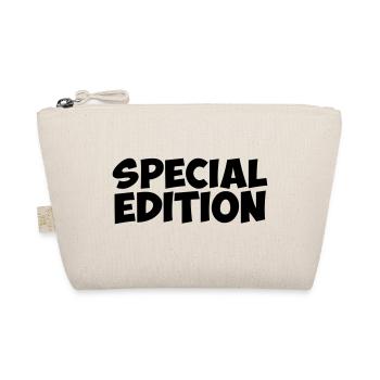special edition citation humour je suis cadeau - Trousse biologique - nature - Devant