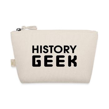 History Geek - Organic Pouch - nature - Front