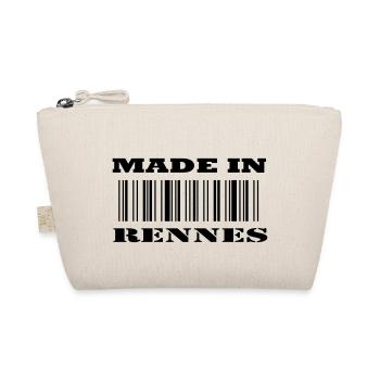 Made in RENNES - Organic Pouch - nature - Front