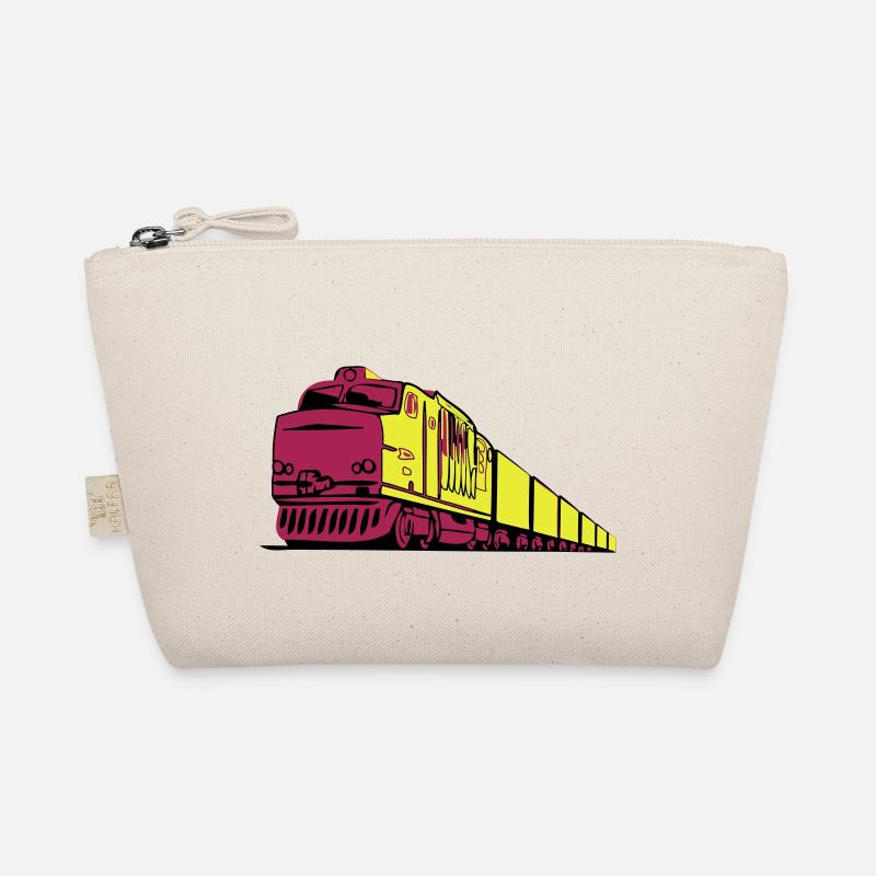 Freight railway locomotive Organic Pouch