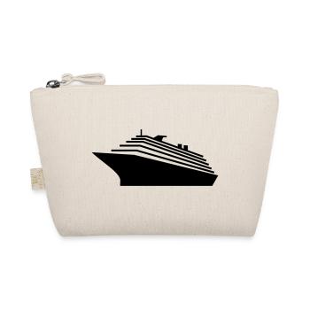 Kreuzfahrtschiff / cruiser (1c) - Bio-Täschchen - Natur - Vorne