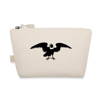 colombia andes condor drawing - Organic Pouch - nature - Front