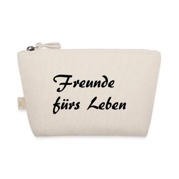 Freunde fürs Leben - Bio-Täschchen - Natur - Vorne