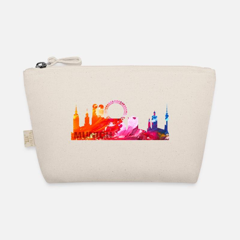 Munich, Munich skyline, Bavaria, Germany Organic Pouch
