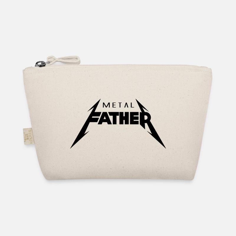 Metal Father_V2 - Bio-Täschchen - Natur