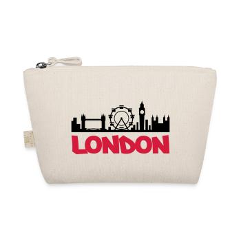 london_skyline - Bio-Täschchen - Natur - Vorne