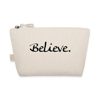 believe - Bio-Täschchen - Natur - Vorne
