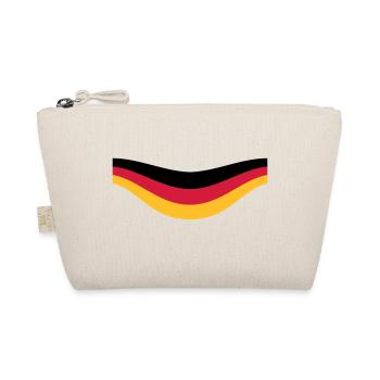 germany flag sport team crew germany colors - Organic Pouch - nature - Front