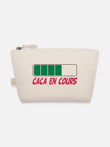 Caca en cours - Organic Pouch - nature - Front