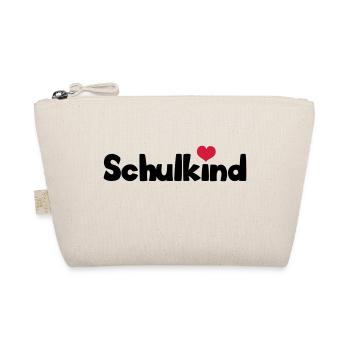 schulkind - Bio-Täschchen - Natur - Vorne