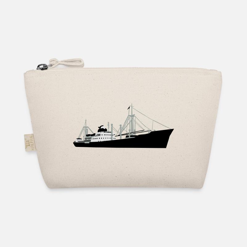 Schiff - MS F. Freiligrath - Bio-Täschchen - Natur