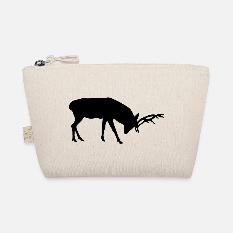 deer - antler - hunting - hunter Organic Pouch