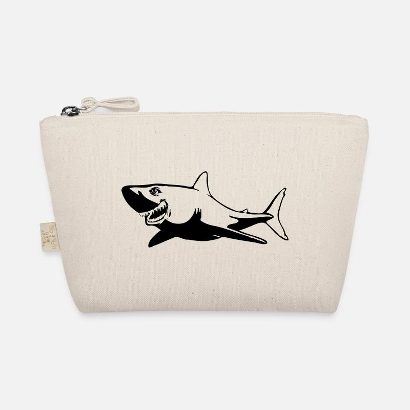 Shark fish dangerous Organic Pouch