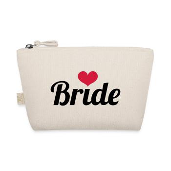 Bride - Wedding - Bio-Täschchen - Natur - Vorne