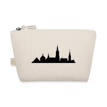 Skyline Ulm klein - Bio-Täschchen - Natur - Vorne