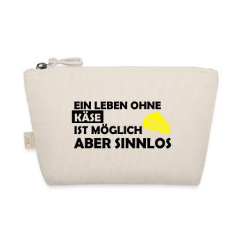 ein leben ohne käse - Bio-Täschchen - Natur - Vorne