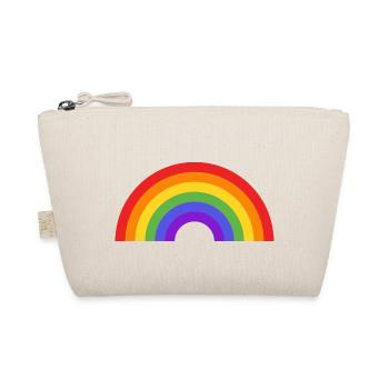 Regenbogen - Bio-Täschchen - Natur - Vorne