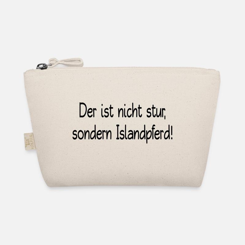 nicht stur islandpferd Bio-Täschchen