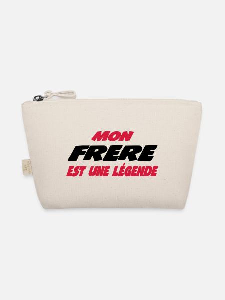 Mon frère est une légende 111 - Bio-Täschchen - Natur - Vorne