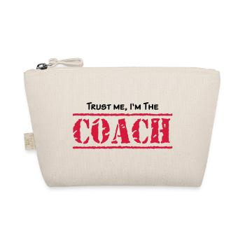 Trust me, I'm the COACH, any colours - Bio-Täschchen - Natur - Vorne