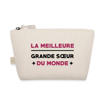 Soeur / Sœur / Sœurette / Soeur / Naissance - Trousse biologique - nature - Devant