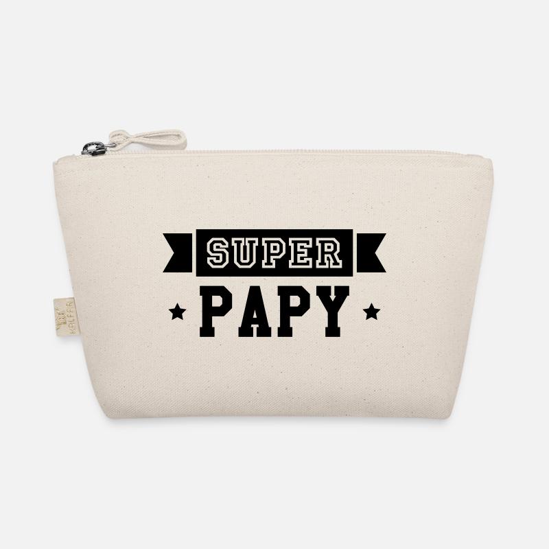 Papy / Grand Père / Famille / Papi / Drôle / Cool - Trousse biologique - nature