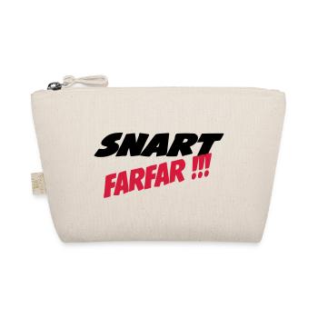 Snart farfar !!! - Bio-Täschchen - Natur - Vorne