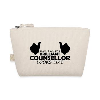 brilliant counsellor - Organic Pouch - nature - Front
