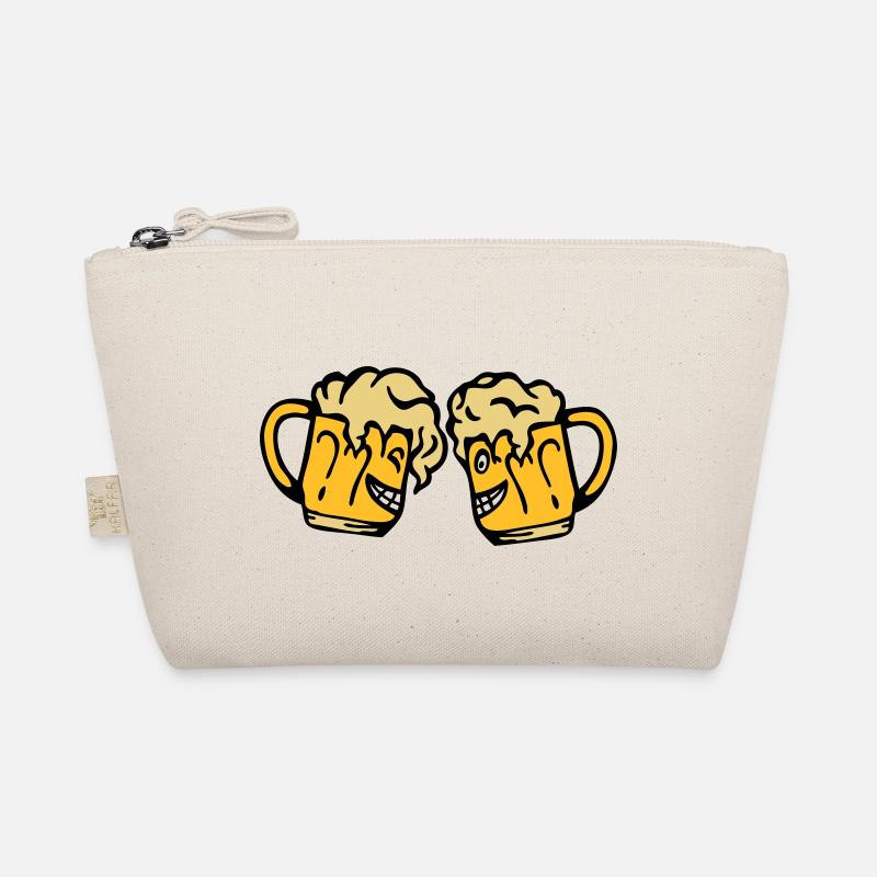 biere glass toast alcohol Organic Pouch